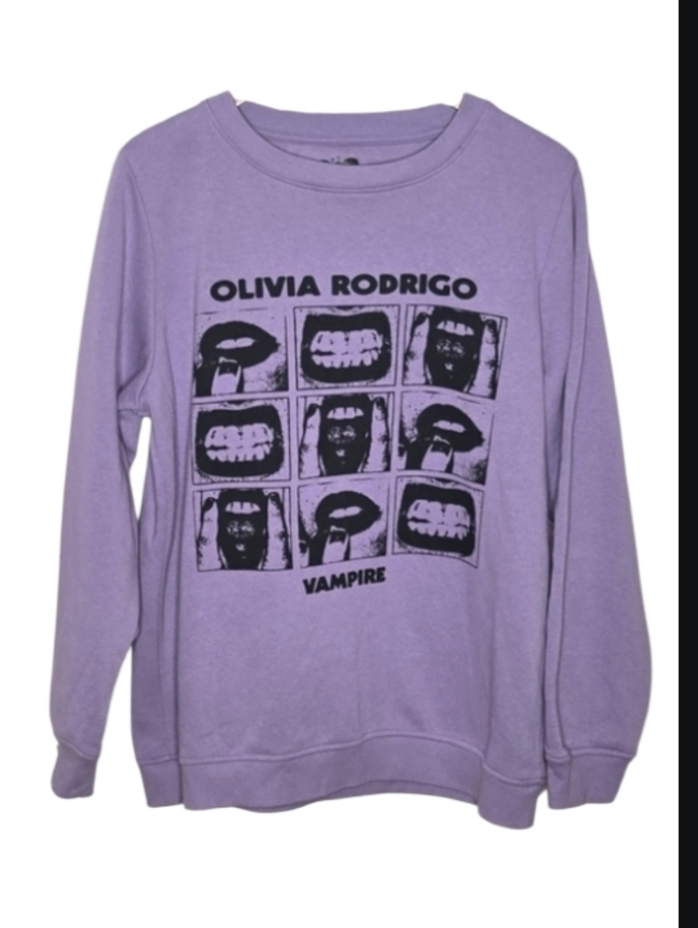 Olivia Rodrigo Vampire Pullover Sweatshirt